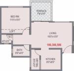 Shah And Associates K K Shreeram (1BHK+1T (647 sq ft) 647 sq ft) Shah And Associates K K Shreeram (1BHK+1T (647 sq ft) 647 sq ft)