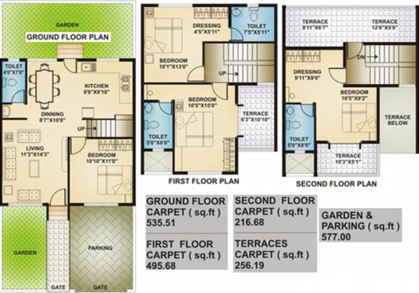Tejas EWA (4BHK+4T (1,246 sq ft) 1246 sq ft)