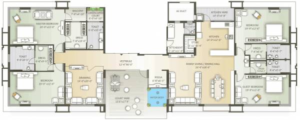 Ladani Group Decora Hills (4BHK+4T (5,153 sq ft) + Servant Room 5153 sq ft)