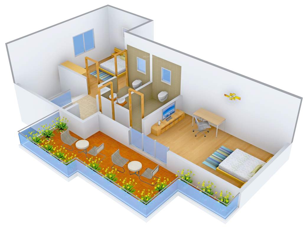 Shree Ganesh Developers Vadodara The Mark (4BHK+4T (2,150 sq ft) 2150 sq ft)