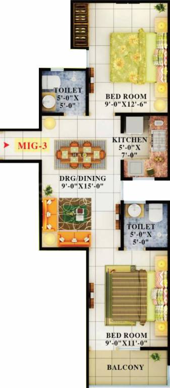 APS Crystal Homes (2BHK+2T (900 sq ft) 900 sq ft) APS Crystal Homes (2BHK+2T (900 sq ft) 900 sq ft)