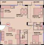 Sapthagiri Enclave (2BHK+2T (1,200 sq ft) 1200 sq ft)