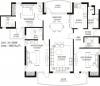 RPS Savana (3BHK+3T (1,862 sq ft)   Servant Room 1862 sq ft)