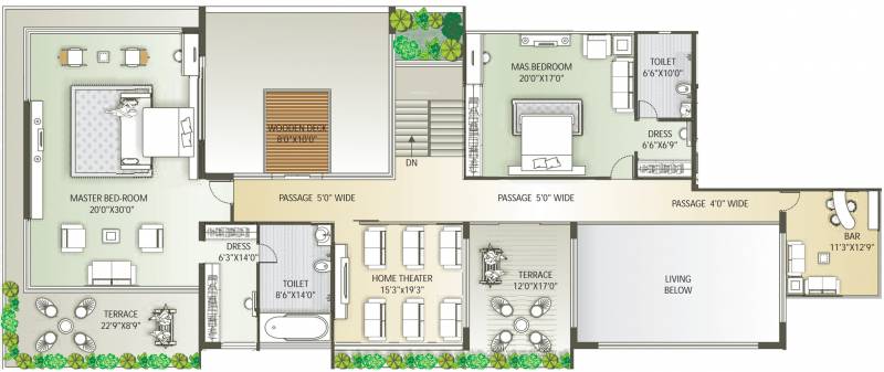 Ladani Group Decora Habitat (5BHK+5T (12,000 sq ft) + Pooja Room 12000 sq ft)