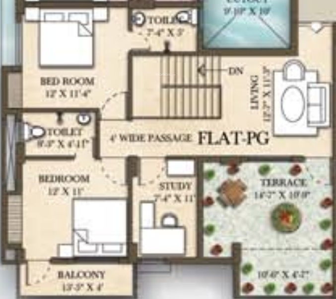 Upper Level Duplex Plan mayfair paradise Floor Plan Upper Level Duplex Plan
