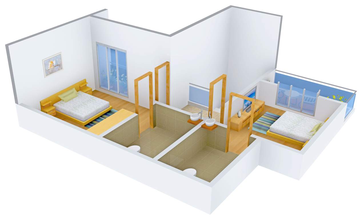 Shree Ganesh Developers Vadodara The Mark (3BHK+3T (1,700 sq ft) 1700 sq ft)