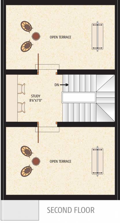 Dhanraj Asopalav (3BHK+3T (846 sq ft) + Study Room 846 sq ft)