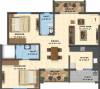 Saiven Saiven Siesta (2BHK+2T (1,195 sq ft) 1195 sq ft)