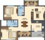 Saiven Saiven Siesta (2BHK+2T (1,195 sq ft) 1195 sq ft)