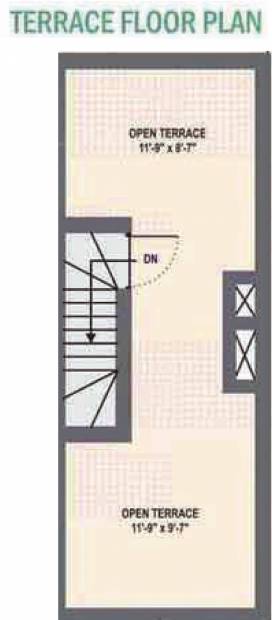 Raga Developers Malkosh Residency (3BHK+3T (886 sq ft) 886 sq ft)