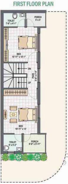 Raga Developers Malkosh Residency (4BHK+4T (1,334 sq ft) 1334 sq ft)