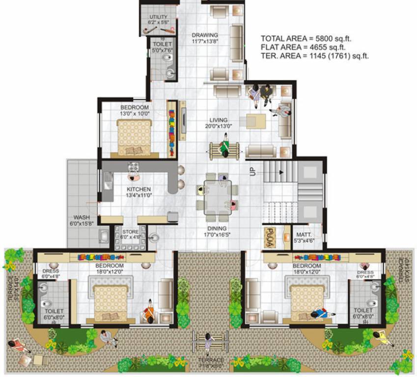 Ladani Group Shree Maruti Manor (5BHK+5T (5,800 sq ft) + Pooja Room 5800 sq ft)