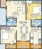 Sara Sara Prakruthi (2BHK+2T (1,150 sq ft) 1150 sq ft)