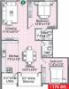 Pavani Pleasant (2BHK+2T (1,175 sq ft) 1175 sq ft)