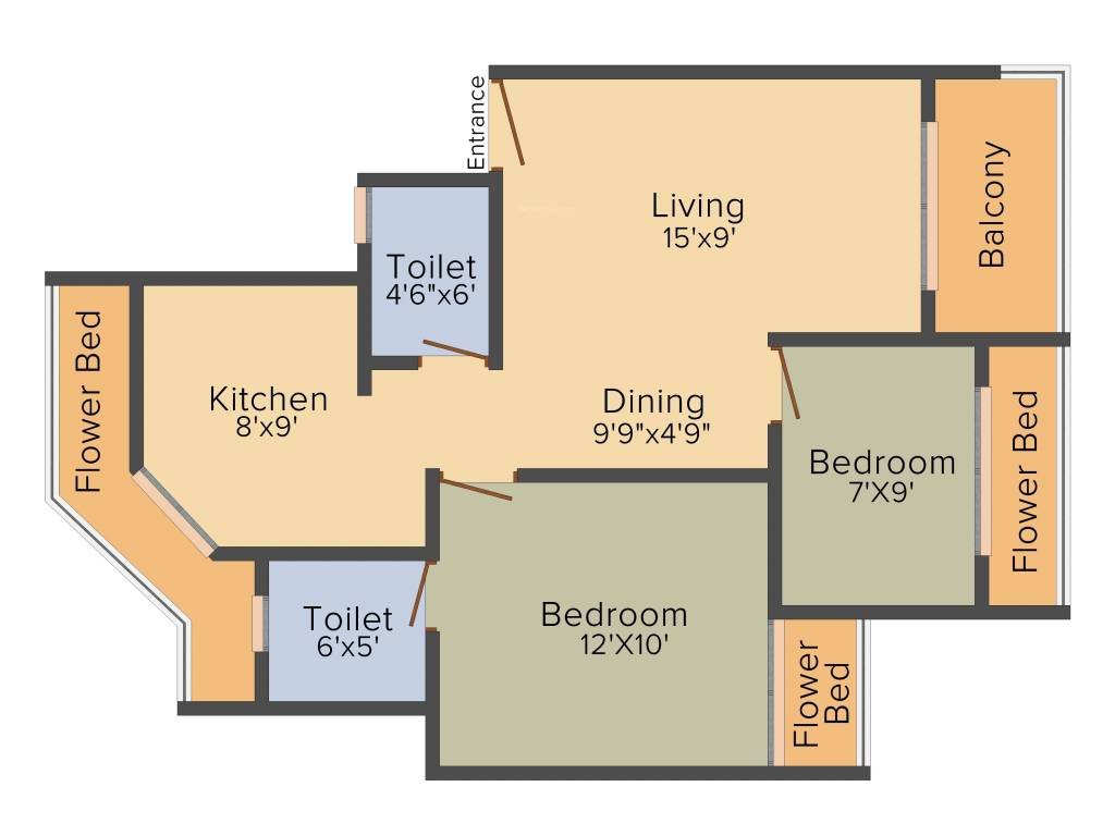 Sudarshan Shree Saheba (2BHK+2T (1,070 sq ft) 1070 sq ft) Sudarshan Shree Saheba (2BHK+2T (1,070 sq ft) 1070 sq ft)