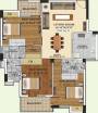 Shaurya Ananda (3BHK+3T (1,595 sq ft) 1595 sq ft)