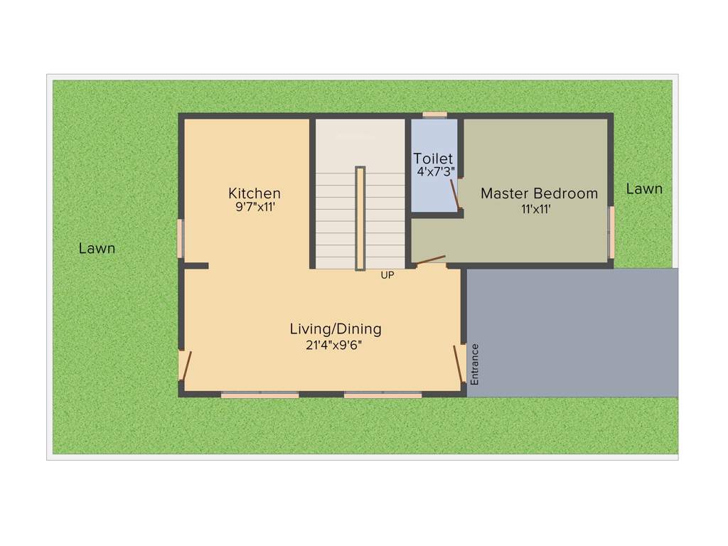 Praneeth Pranav Blooms (3BHK+3T (1,640 sq ft) 1640 sq ft)