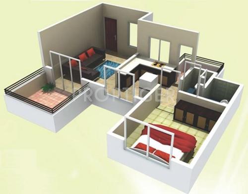 Vardhaman Vatika (1BHK+1T (690 sq ft) 690 sq ft) Vardhaman Vatika (1BHK+1T (690 sq ft) 690 sq ft)