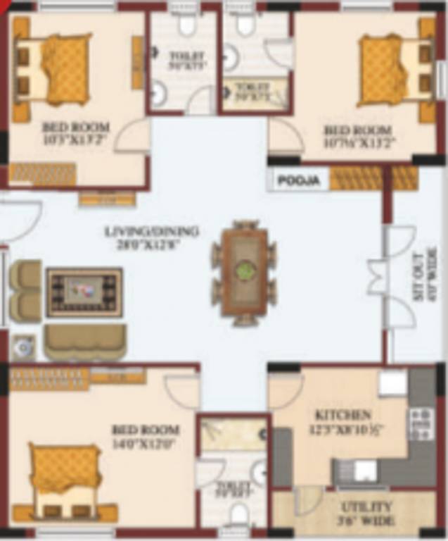 Floor Plan silpa hilltop Floor Plan Floor Plan