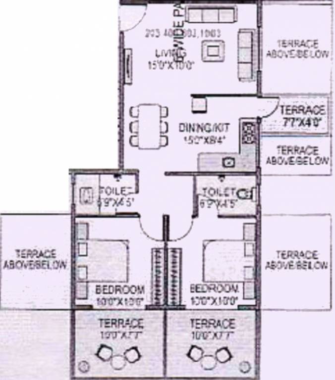 Sawant Builders Silver Oaks (2BHK+2T (942 sq ft) 942 sq ft) Sawant Builders Silver Oaks (2BHK+2T (942 sq ft) 942 sq ft)