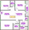 Shanta Meena Residency (3BHK+2T (1,381 sq ft) + Pooja Room 1381 sq ft)