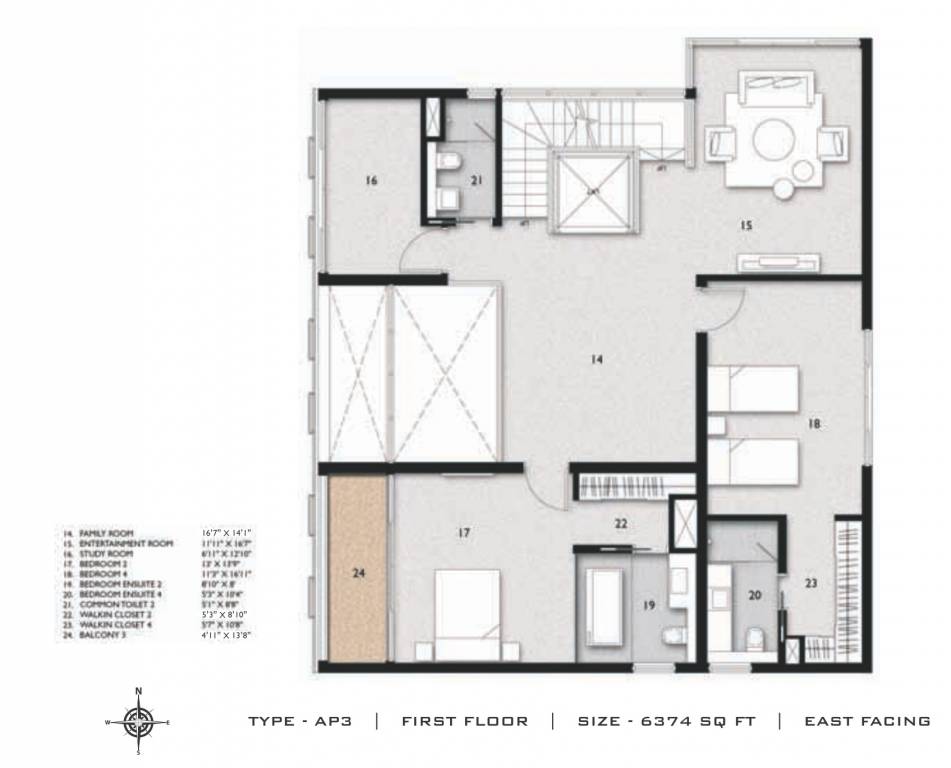 Aliens Space Station Township (4BHK+4T (6,374 sq ft) + Study Room 6374 sq ft)