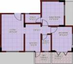 Samruddhi Nakshatra (2BHK+2T (845 sq ft) 845 sq ft)