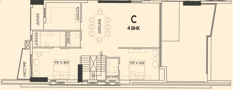 PS Zen (4BHK+4T (4,772 sq ft) 4772 sq ft)