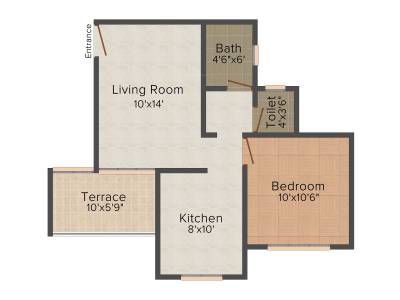 Morya Sparsh (1BHK+1T (587 sq ft) 587 sq ft) Morya Sparsh (1BHK+1T (587 sq ft) 587 sq ft)