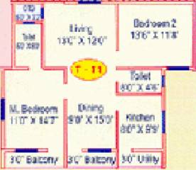 Deccan Gardenia 2 (2BHK+2T (1,085 sq ft) 1085 sq ft) Deccan Gardenia 2 (2BHK+2T (1,085 sq ft) 1085 sq ft)