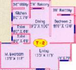 Deccan Gardenia 2 (2BHK+2T (1,100 sq ft) 1100 sq ft) Deccan Gardenia 2 (2BHK+2T (1,100 sq ft) 1100 sq ft)