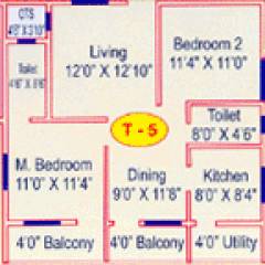 Deccan Gardenia 2 (2BHK+2T (985 sq ft) 985 sq ft) Deccan Gardenia 2 (2BHK+2T (985 sq ft) 985 sq ft)