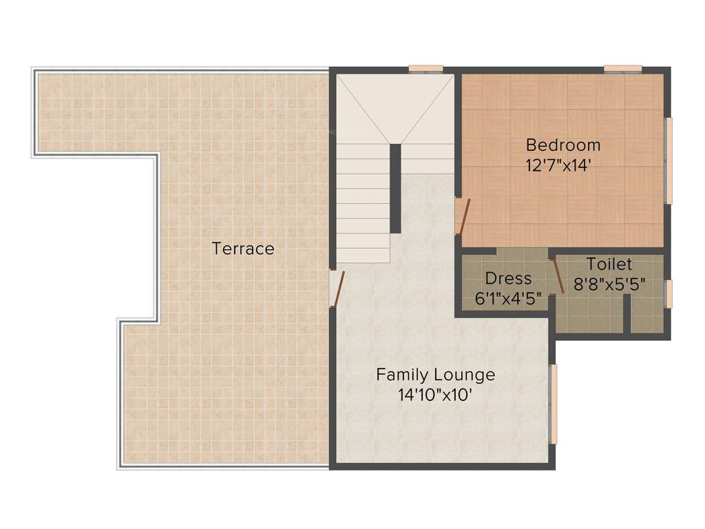 Shalimar Garden Bay Villa (2BHK+3T (1,877 sq ft) 1877 sq ft)