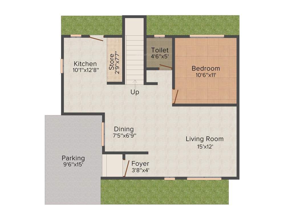 Pacifica Casa Lake Side (4BHK+4T (1,466 sq ft) 1466 sq ft)