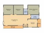 Poorvi Shreepradha (3BHK+2T (1,393 sq ft) + Pooja Room 1393 sq ft) Poorvi Shreepradha (3BHK+2T (1,393 sq ft) + Pooja Room 1393 sq ft)