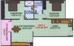 Citadil Vinayaka Heights (2BHK+2T (1,310 sq ft) 1310 sq ft) Citadil Vinayaka Heights (2BHK+2T (1,310 sq ft) 1310 sq ft)