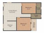Amudha Iswaryam (2BHK+2T (968 sq ft) 968 sq ft) Amudha Iswaryam (2BHK+2T (968 sq ft) 968 sq ft)