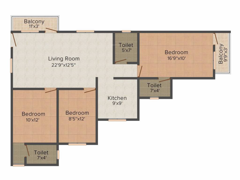 Amudha Iswaryam (3BHK+3T (1,270 sq ft) 1270 sq ft) Amudha Iswaryam (3BHK+3T (1,270 sq ft) 1270 sq ft)