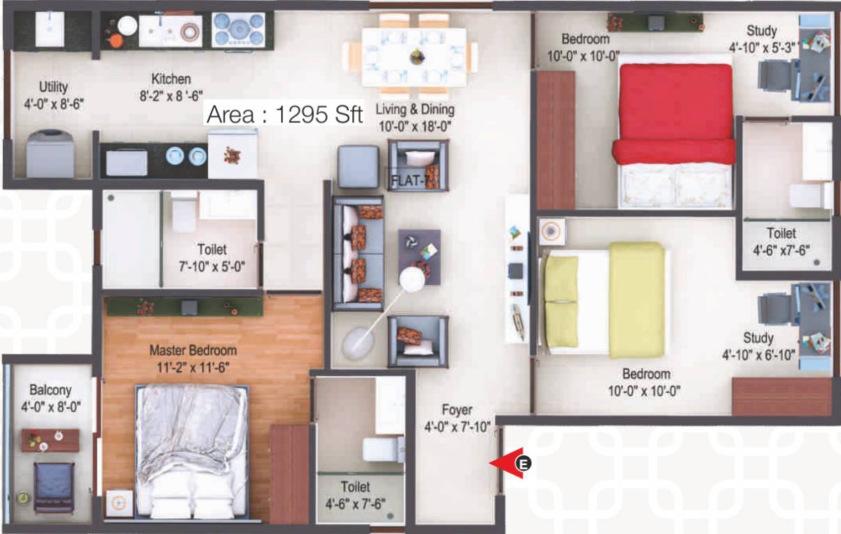  srinivasa grand Floor Plan Floor Plan