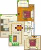 SVP Gulmohur Garden (2BHK+2T (1,000 sq ft) 1000 sq ft)