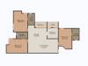 Ruby Elite (3BHK+3T (1,418 sq ft) 1418 sq ft)