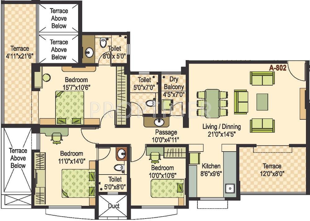 Sanskruti Basant Bahaar (3BHK+3T (1,626 sq ft) 1626 sq ft) Sanskruti Basant Bahaar (3BHK+3T (1,626 sq ft) 1626 sq ft)