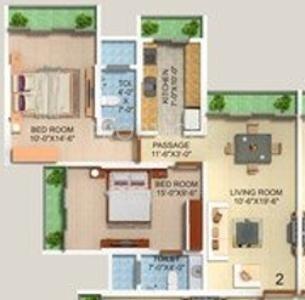 AP Panchavati B (2BHK+2T (1,020 sq ft) 1020 sq ft) AP Panchavati B (2BHK+2T (1,020 sq ft) 1020 sq ft)