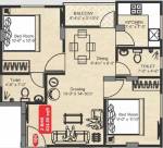 Unique Rakshak (2BHK+2T (824 sq ft) 824 sq ft) Unique Rakshak (2BHK+2T (824 sq ft) 824 sq ft)