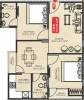 Unique Rakshak (2BHK+2T (873 sq ft) 873 sq ft)