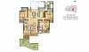 Century Renata (3BHK+4T (3,049 sq ft)   Servant Room 3049 sq ft)