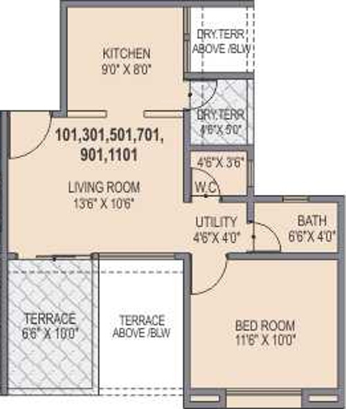 Lunkad Shivpuram (1BHK+1T (652 sq ft) 652 sq ft) Lunkad Shivpuram (1BHK+1T (652 sq ft) 652 sq ft)