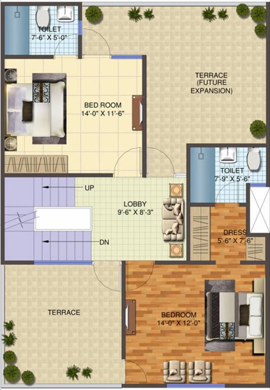 Mangalam Greens Bikaner (3BHK+4T (1,920 sq ft) 1920 sq ft)