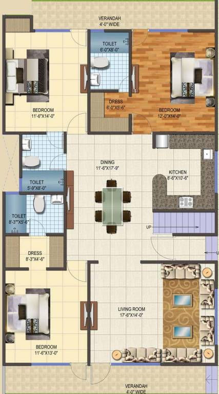 Mangalam Greens Bikaner (6BHK+6T (3,450 sq ft) + Study Room 3450 sq ft)