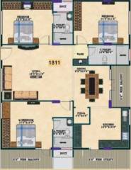 Elegant Esplande (3BHK+3T (1,811 sq ft) + Pooja Room 1811 sq ft) Elegant Esplande (3BHK+3T (1,811 sq ft) + Pooja Room 1811 sq ft)